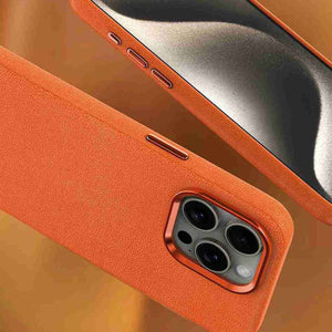 MagSafe iPhone Samsung Case Leather Cover