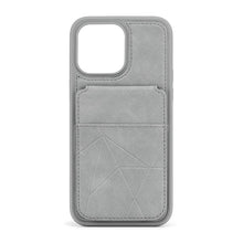 Load image into Gallery viewer, PU Leather Magnetic Card Holder iPhone Case