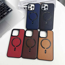 Load image into Gallery viewer, Magnetic Wireless Charging iPhone Case