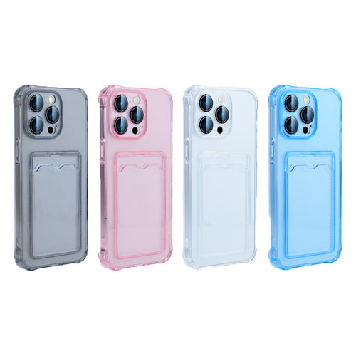 Card Slot Shockproof iPhone Case Cover