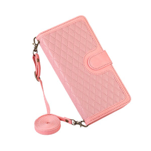 Diamond-shaped Zipper Bag Samsung Case