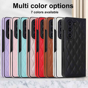 Samsung Galaxy Z Fold Flip Series Leather Case