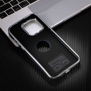 Soft Leather Magnetic Carbon Fiber Pattern iPhone Case