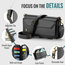 Load image into Gallery viewer, Multi-function Wallet Leather Samsung Case