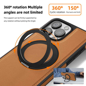 360 Rotation MagSafe Holder iPhone Case