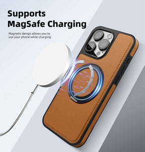 360 Rotation MagSafe Holder iPhone Case