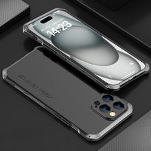 Load image into Gallery viewer, Apple iPhone 15 Pro Max Frosted Metal Case