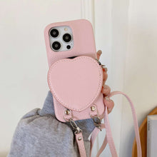 Load image into Gallery viewer, Apple iPhone Case With Lanyard Love Bag Cover