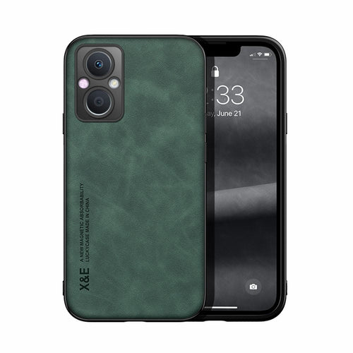 Realme Case Built-In Magnetic Leather Protective Cover