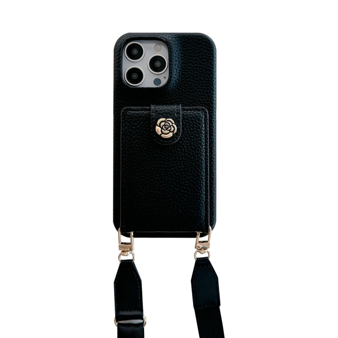 Lychee Up and Down Lanyard iPhone Case