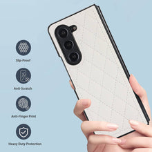 Load image into Gallery viewer, Samsung Galaxy Z Fold Flip Series Leather Case