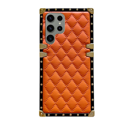 Samsung Case Rhombus Pattern Cover