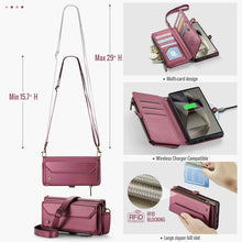 Load image into Gallery viewer, Multi-function Wallet Leather Samsung Case