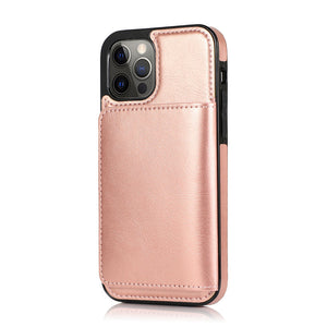 Apple iPhone Case Leather Card Protective Cover