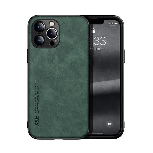 Built-In Magnetic Leather Protective Cover, Overall View