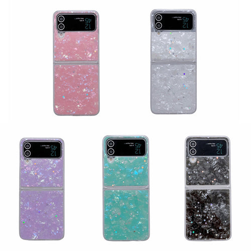 Samsung Case Shell Pattern Flip 3 4 Cover