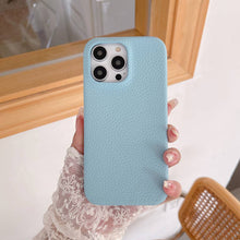 Load image into Gallery viewer, iPhone Case Lychee Pattern Cover